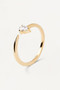 PDPAOLA Twing Gold Ring AN01-864