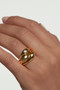 PDPAOLA Sugar Gold Ring Set AN01-994