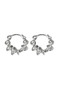 Zahar Harley Earrings Silver ZE0130