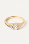 PDPAOLA Vanilla Stamp Gold Ring AN01-A51