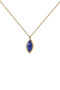 PDPAOLA Lapis Lazuli Nomad Necklace CO01-680-U