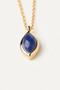 PDPAOLA Lapis Lazuli Nomad Necklace CO01-680-U