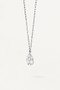 PDPAOLA Vanilla Silver Necklace CO02-674-U