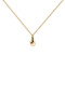 PDPAOLA Drop Gold Necklace CO01-497-U