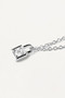 PDPAOLA Padlock Silver Necklace CO02-487-U