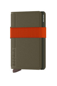 Secrid Liba Green Orange Band Wallet SC4611