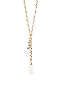 PDPAOLA Rock Crystal Tango Chain Necklace CO01-927-U