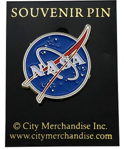 NASA Meatball Lapel Pin with Card NASA Meatball Lapel Pin with Card