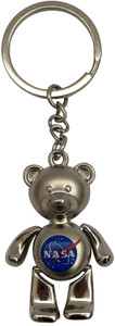NASA Space Center Keychain Toy Bear with Logo