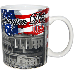 USA Flag 11oz Washington DC Cup USA Flag 11oz Washington DC Cup