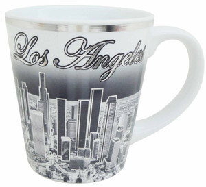 Los Angeles B&W with Silver Trumpet Mug