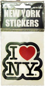 White Shaped Sticker - ILNY Design White Shaped Sticker - ILNY Design