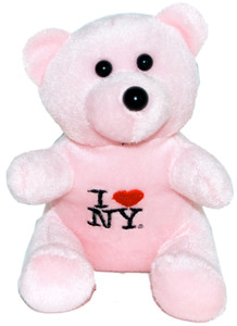 Adorable Pink Teddy Bear - TOY BEAR PINK ILNY