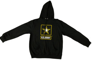 Black US Army Sweatshirt Black US Army Sweatshirt
