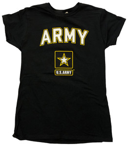 Womens Black Army Shirt Womens Black Army Shirt