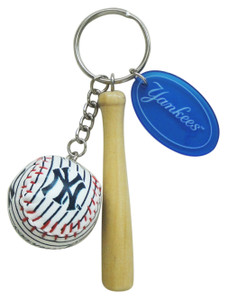 Yankees Baseball Keychain Yankees Baseball Keychain