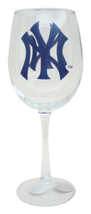 Yankees Wine Glass Yankees Wine Glass