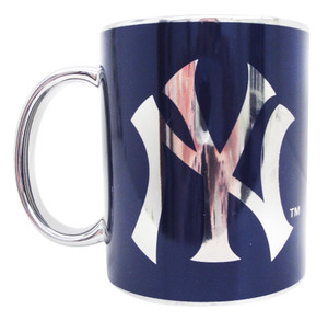 Yankees Circle 11oz Cups With Silver Yankees Circle 11oz Cups With Silver