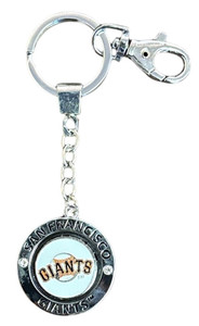 San Francisco Giants Blue Spinning Keychain San Francisco Giants Blue Spinning Keychain