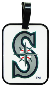 Seattle Mariners White Luggage Tag Seattle Mariners White Luggage Tag