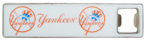 Yankees White/Red Bottle Opener Magnet Yankees White/Red Bottle Opener Magnet