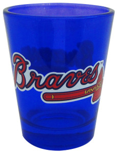 Atlanta Braves Blue Shotglass Atlanta Braves Blue Shotglass
