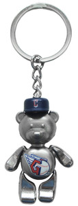 Cleveland Guardians Bear with Hat Keychains Cleveland Guardians Bear with Hat Keychains