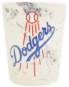 LA Dodgers Marble Shotglass