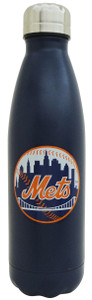 Mets Blue Ball Steel Water Bottle