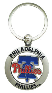 Phillies Cutout Logo Keychain Phillies Cutout Logo Keychain
