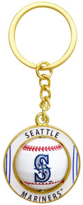 Seattle Mariners Swivel Keychain