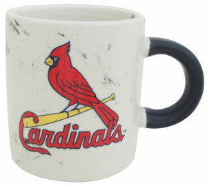 Cardinals Marble 4oz Mug Cardinals Marble 4oz Mug