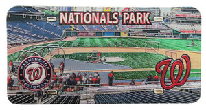 Washington Nationals Stadium Foil License Plate Magnet Washington Nationals Stadium Foil License Plate Magnet
