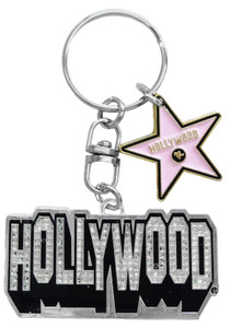 Hollywood Letters Magic Glitter Keychain Hollywood Letters Magic Glitter Keychain