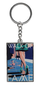 Hollywood Walk of Fame 3MM Colorful Keychain Hollywood Walk of Fame 3MM Colorful Keychain
