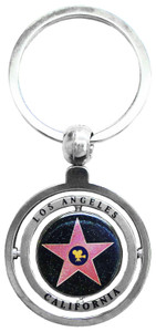 Hollywood Star Spinning Keychain Hollywood Star Spinning Keychain