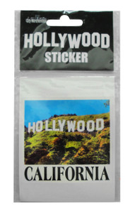 Hollywood CA Blue Sky Sticker