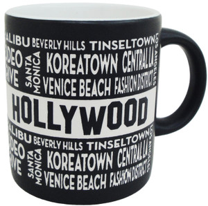 Hollywood Text Locations 15oz Mug
