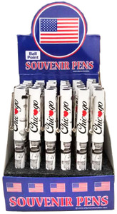 White Chicago Ballpoint Pen 3-Pack White Chicago Ballpoint Pen 3-Pack
