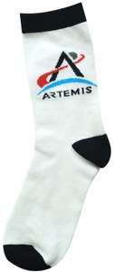 NASA Artemis Sock with Artemis Logo