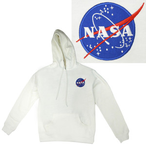 NASA Sweatshirt with Meatball Patch NASA Sweatshirt with Meatball Patch