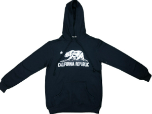 California Republic Sweatshirt Black Bear California Republic Sweatshirt Black Bear