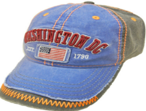 Washington DC Hat Grey/Blue Washington DC Hat Grey/Blue