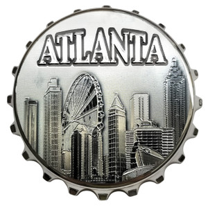 Atlanta Steel Magnet Bottle Opener Atlanta Steel Magnet Bottle Opener