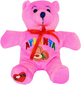 Atlanta Toy Bear Sitting Pink Atlanta Toy Bear Sitting Pink
