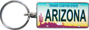 Arizona Keyring License Plate Arizona Keyring License Plate