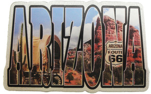Arizona Foil Magnet Color Arizona Foil Magnet Color