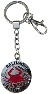 Baltimore Toy Spinning Keyring Red Baltimore Toy Spinning Keyring Red