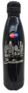 Baltimore Steel Black Waterbottle
