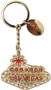 Las Vegas Welcome Sign Clear Magic Glitter with Tag Las Vegas Welcome Sign Clear Magic Glitter with Tag